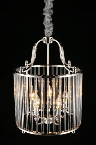 Подвесная люстра Aployt Joanna APL.726.06.05 (220V, на цепи, свеча, круглые)