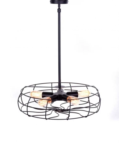 Потолочная люстра Lumina Deco Nino LDP 8008 BK