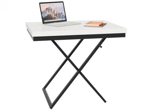 Стол трансформер 1, черный/белый ГЗМИ Орфей 102147