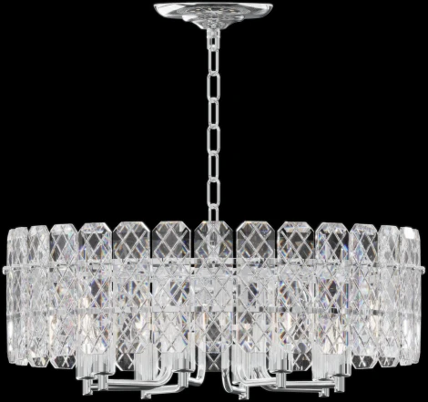 Подвесная люстра хрустальная Rivoli Whitney 1050-308 (220V, на цепи)