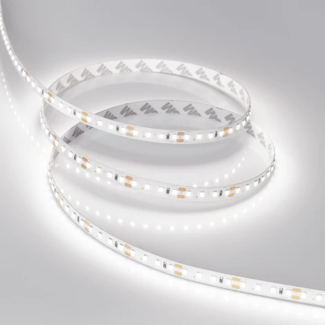 Светодиодная лента RT-A120-10mm 48V White6000 (9.6 W/m, IP20, 2835, 30m) (Arlight, Открытый) 038805