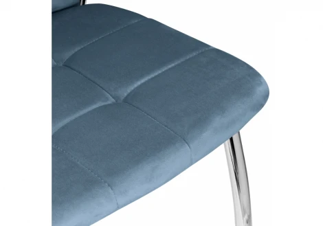 Обеденный стул на металлокаркасе Woodville Farini blue 11845