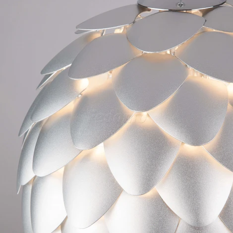 Подвесной светильник артишок 304/1 Bogate's Cedro серебро / хром (220V, на проводе)