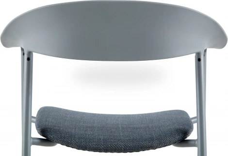 Стул Eila с подушкой пластик серый Stool Group арт.УТ000039777