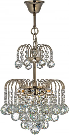 Подвесная люстра Arti Lampadari Bellagio E 1.5.30.100 N (220V, хрусталь, на цепи)