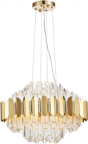 Подвесная люстра Natali Kovaltseva Rivera 81443/8C GOLD