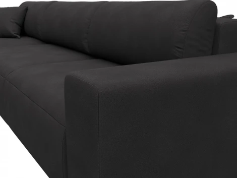 Диван угловой Лига-036 НПБ Классик Лонг левый угол Лига Диванов (Замша) арт.127800L