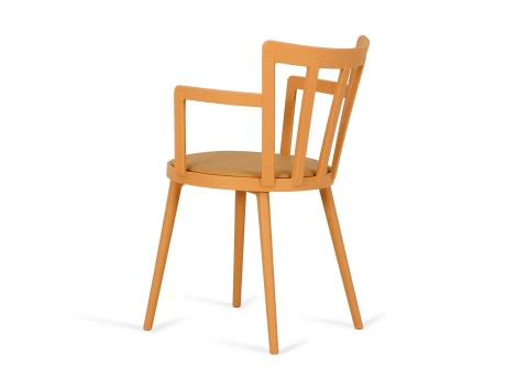 Комплект стульев Sudoku 4 шт. ОГОГО Обстановочка! 966372 (Пластик,Экокожа/Желтый)