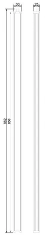 Линейный светильник Cabinet luminaire Deko-Light square 687041