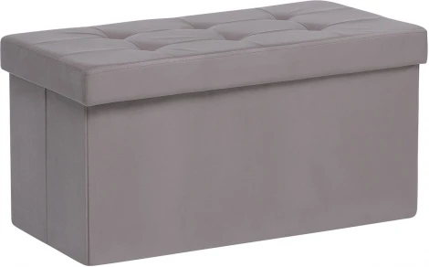 Пуф Leset Леда складной с крышкой (МДФ,Велюр) арт.4687205442185