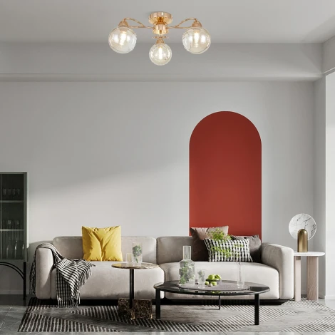 Потолочная люстра Arte Milano AMALFI-329207 329207/3 GD (220V)