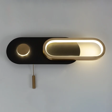 Настенный светильник Lucas A2602AP-10BK Arte Lamp (LED, 220V, выключатель)