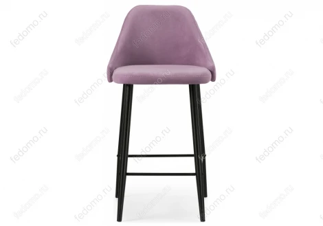 Барный стул Woodville Джама лавандовый / черный матовый 448664