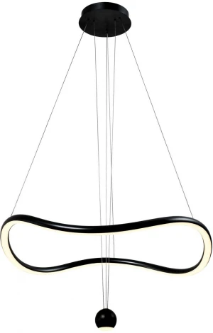 Подвесной светильник ST Luce Orione SL6209.403.40 Черный/Черный, Белый LED 1*40W 3000K (220V, на тросе)