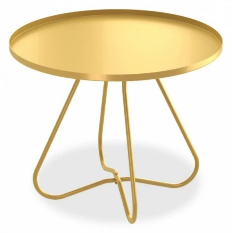 Столик кофейный Sheffilton SHT-CT3-2 золото от фабрики Sheffilton