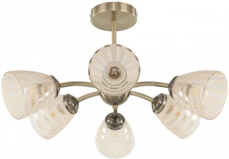 Потолочная люстра на штанге Arte Milano Napoli-320107 320107/3+3 AB (220V)