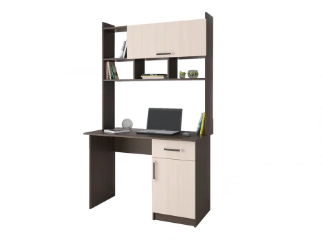 Стол компьютерный ТЭКС Квартет-10, венге