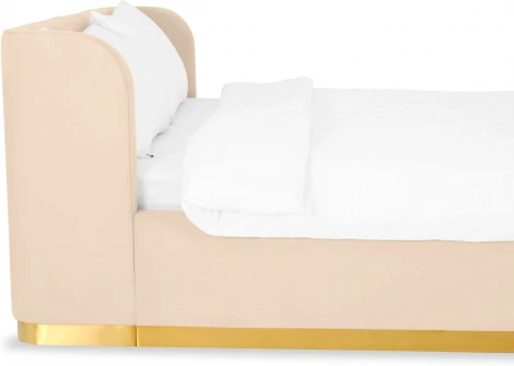 Кровать Vibe 1600 ОГОГО (арт.841550), (Шенилл,Ткань)