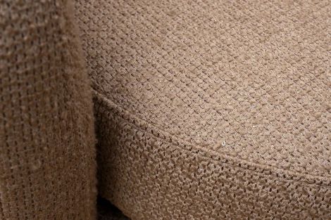 Кресло Garda Decor Napoli-3K-Santo300-BEG+Santo302-CHZOL (Темно-серый)