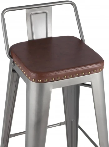 Стул барный Stool Group TOLIX SOFT серебристый УТ000001293