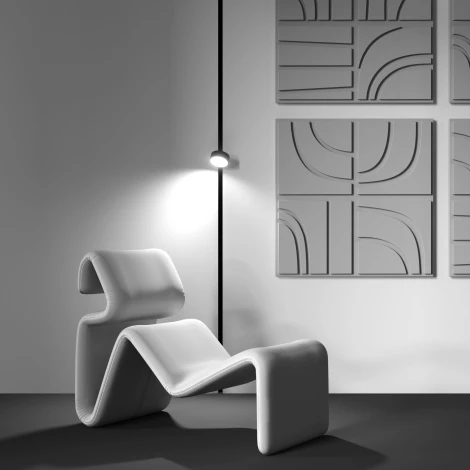 Трековый светильник магнитный 48V Maytoni Rado TR040-4-18WTW-DD-B (LED, круглые)