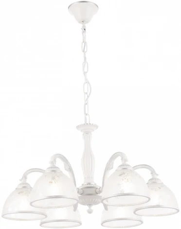 Подвесная люстра Arte Milano AM349737 349737/6 WT+SL (220V, на цепи)