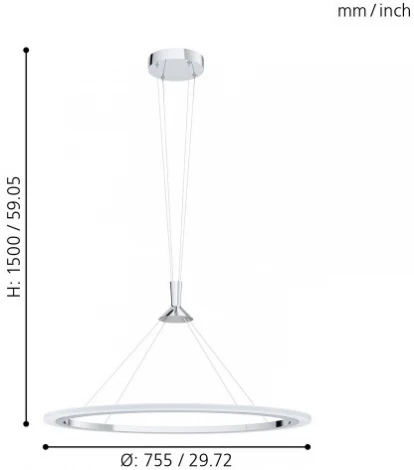 Подвесной светильник Eglo Hornitos-c 98427