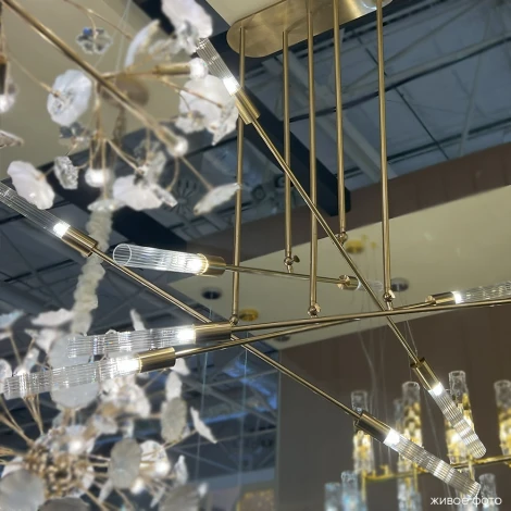 Потолочная люстра на штанге Crystal Lux DIA PL10