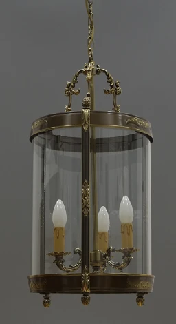 Подвесной светильник Nervilamp L04/3 (220V, на цепи, под старину)