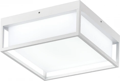 Потолочный уличный светильник ST-Luce Cubo SL9517.502.01 белый/белый LED 1*20W (220V, IP65)