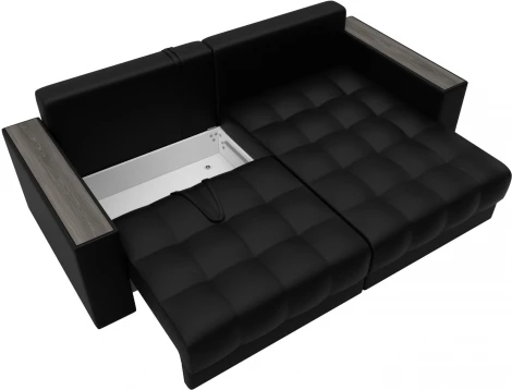 Диван угловой с декором Лига-049 НПБ Лига Диванов (Экокожа) арт.128469