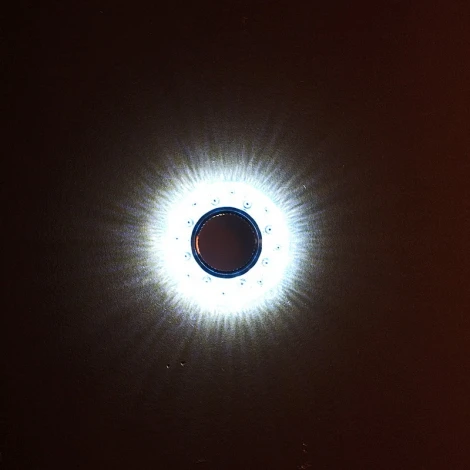 Встраиваемый точечный светильник Reluce 11063-9.0-001LD MR16+LED3W BL (220V, круглые)