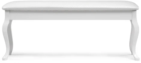 Банкетка Хиль белая / кожзам белый пунто 515157 Woodville