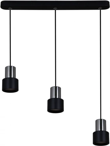 Подвесной светильник Reluce 16006-0.9-003IL GU10 BK (220V, на проводе)