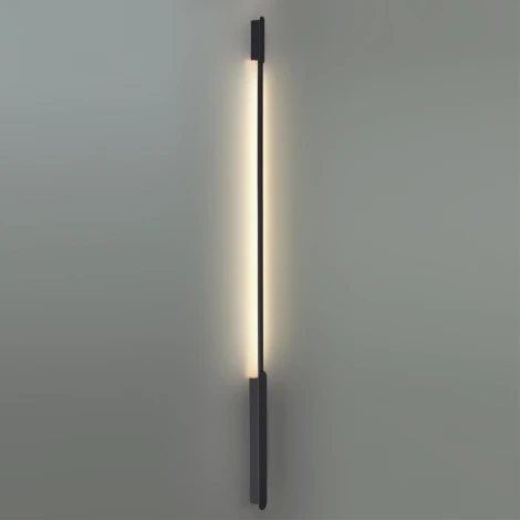 Прямой элемент для инсталляции Odeon Light Fino 7155/100 черный/силикон/металл IP20 LED 14W 491Лм 3000K 120° 24V