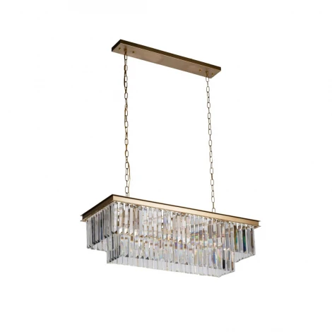 Подвесная люстра Loft IT Prism Clear 10019/800R (220V, хрусталь, на цепи)