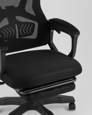 Кресло офисное TopChairs Vecto черный TopChairs УТ000042077