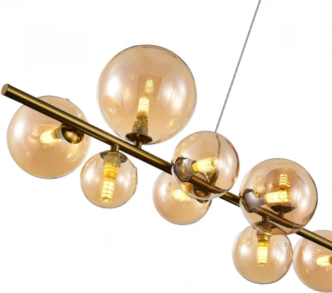 Подвесной светильник ST Luce Necton SL1165.323.15 (220V, на проводе, шарики, кольцо)