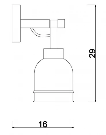 Бра Vele Luce Calma VL2122W01
