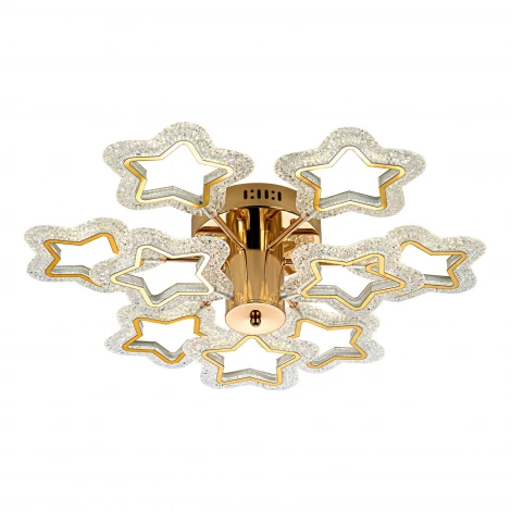 Потолочная люстра светодиодная с пультом с регулировкой цветовой температуры LED4U LED4U L8453-9