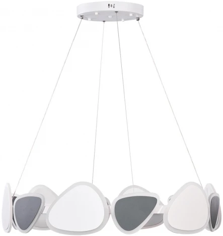 Подвесная люстра Kumiko 5611/99L (LED, 220V, пульт управления, на тросе, круглые, кольцо)