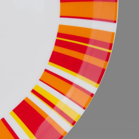 Тарелка плоская Фортуна оранж 25 см арт. 654 654 Royal Aurel