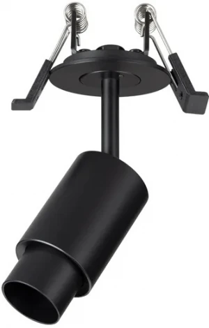 Мебельный точечный светильник ART-NEMO-BUILT-ZOOM-R38-5W Warm3000 (BK, 10-55 deg, 24V) (Arlight, IP20 Металл) 049777 (LED)