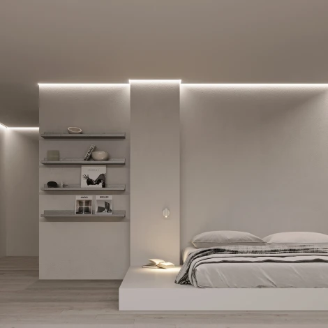 Профиль STRETCH-SHADOW-CEIL-2000 BLACK (A2-CONTOUR-PRO) (Arlight, Алюминий) 040703