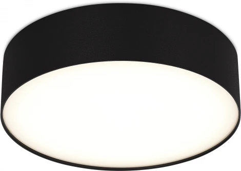 Потолочный светильник круглый светодиодный ST Luce ST606.442.36 Черный LED 1*36W (220V, круглые)