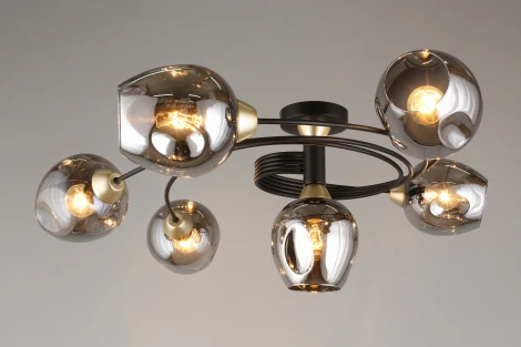 Потолочная люстра на штанге Aployt Flor APL.611.17.06 (220V, шарики)