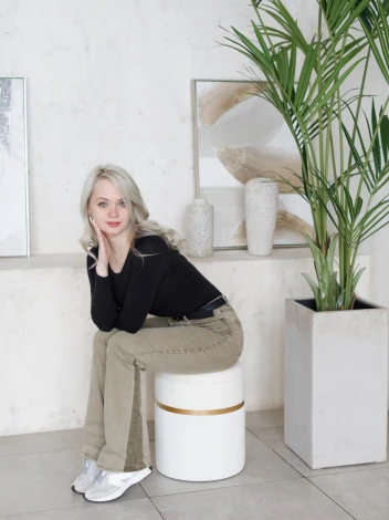 Пуф Dreambag Лакси Молочный 13817