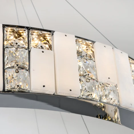 Подвесная люстра светодиодная с регулировкой цветовой температуры Modelux MODELUX ML.6985.800.600P CR