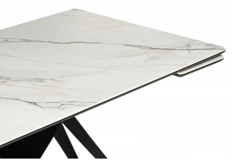 Кухонный стол Notta Блэкбери (Металл,Керамика/Черный) арт.612182