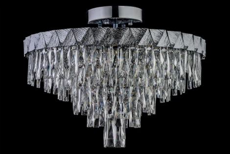 Потолочная люстра на штанге хрусталь Arti Lampadari Vaglia Vaglia E 1.5.60.100 N